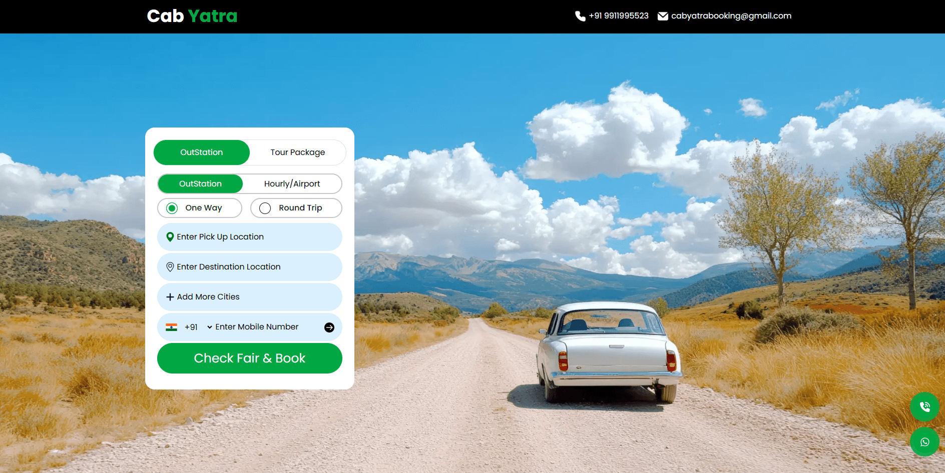 Cabyatra — PHP, MySQL, Bootstrap 5